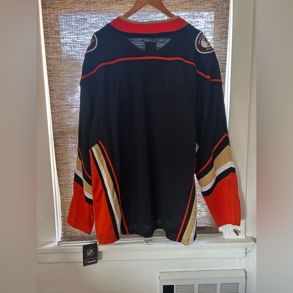 Anaheim ducks NHL fanatics authentic men’s long sleeve jersey - Picture 2 of 12